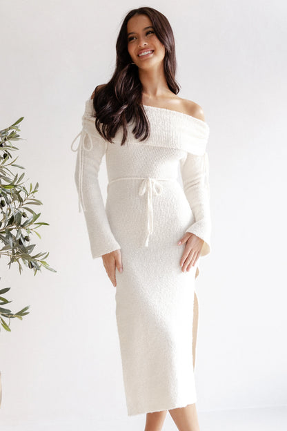 Annabelle Midi Dress White