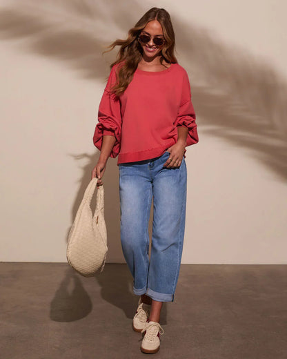 Sweater Weather Relaxed Oversized Sweatshirt