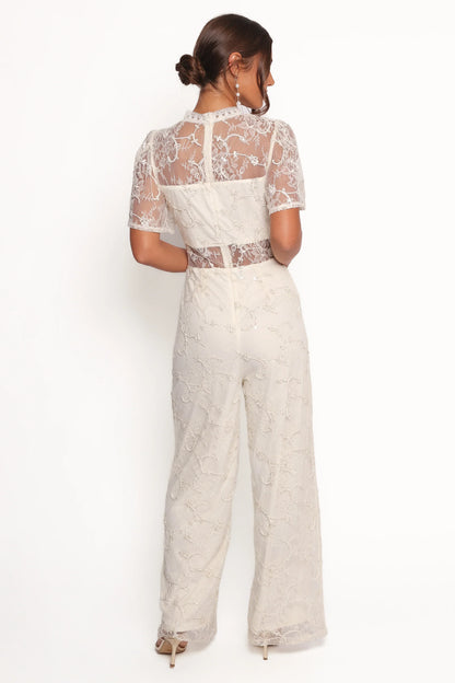 Zina Jumpsuit Ivory