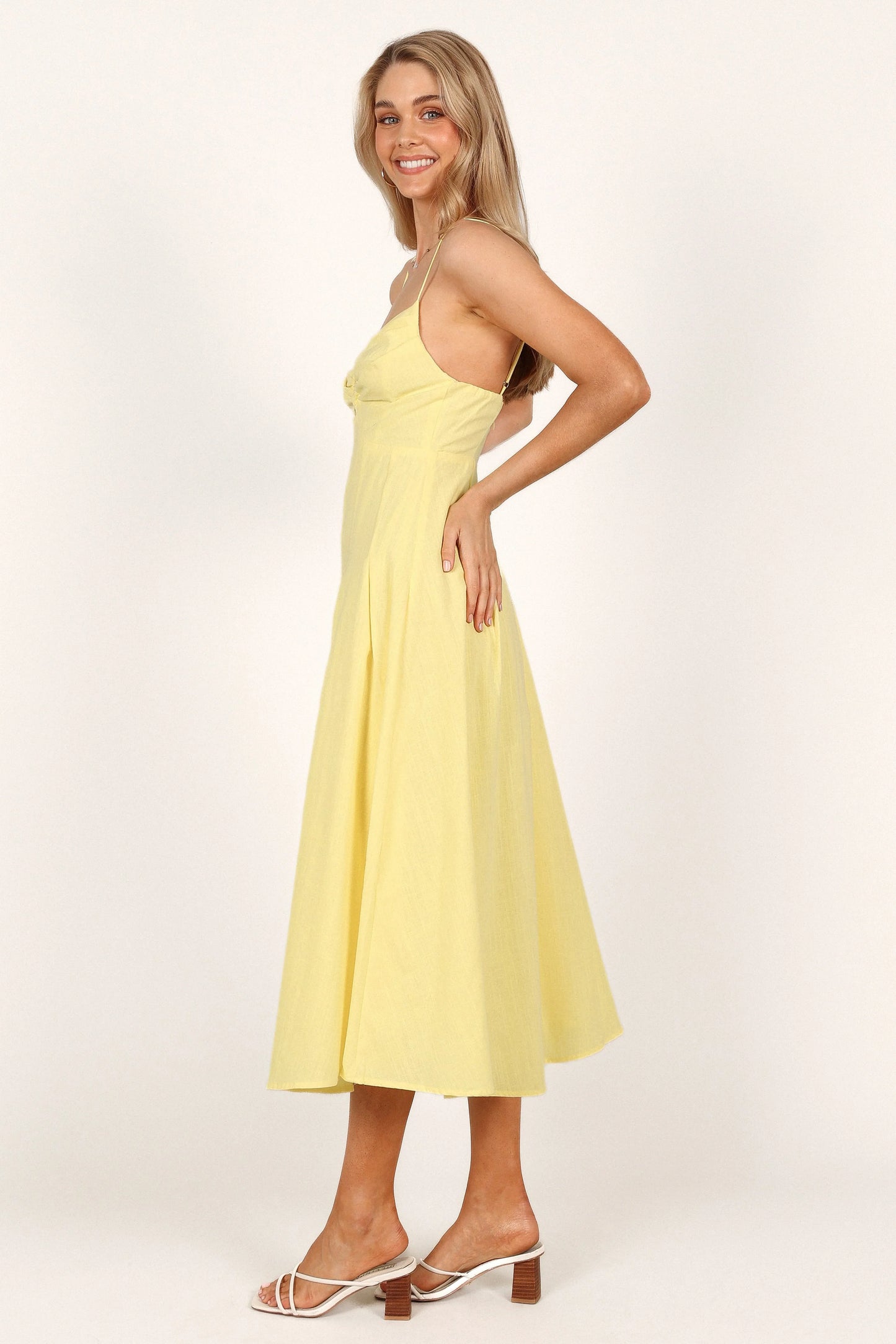 Sondera Midi Dress Yellow