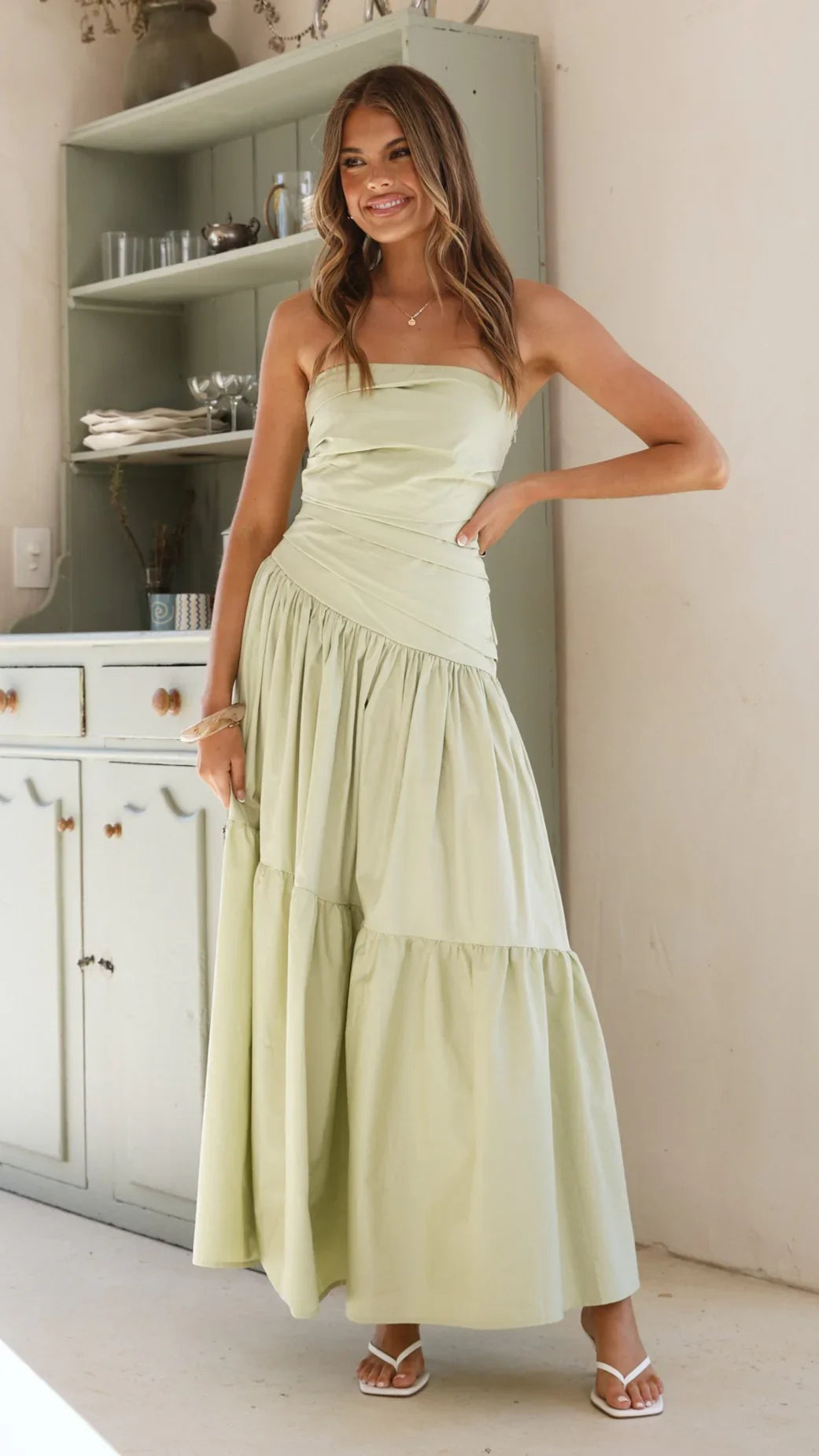 Lola Maxi Dress Sage