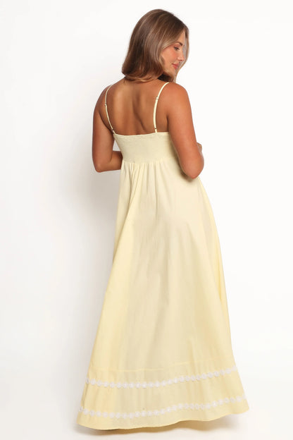 Runa Maxi Dress Yellow
