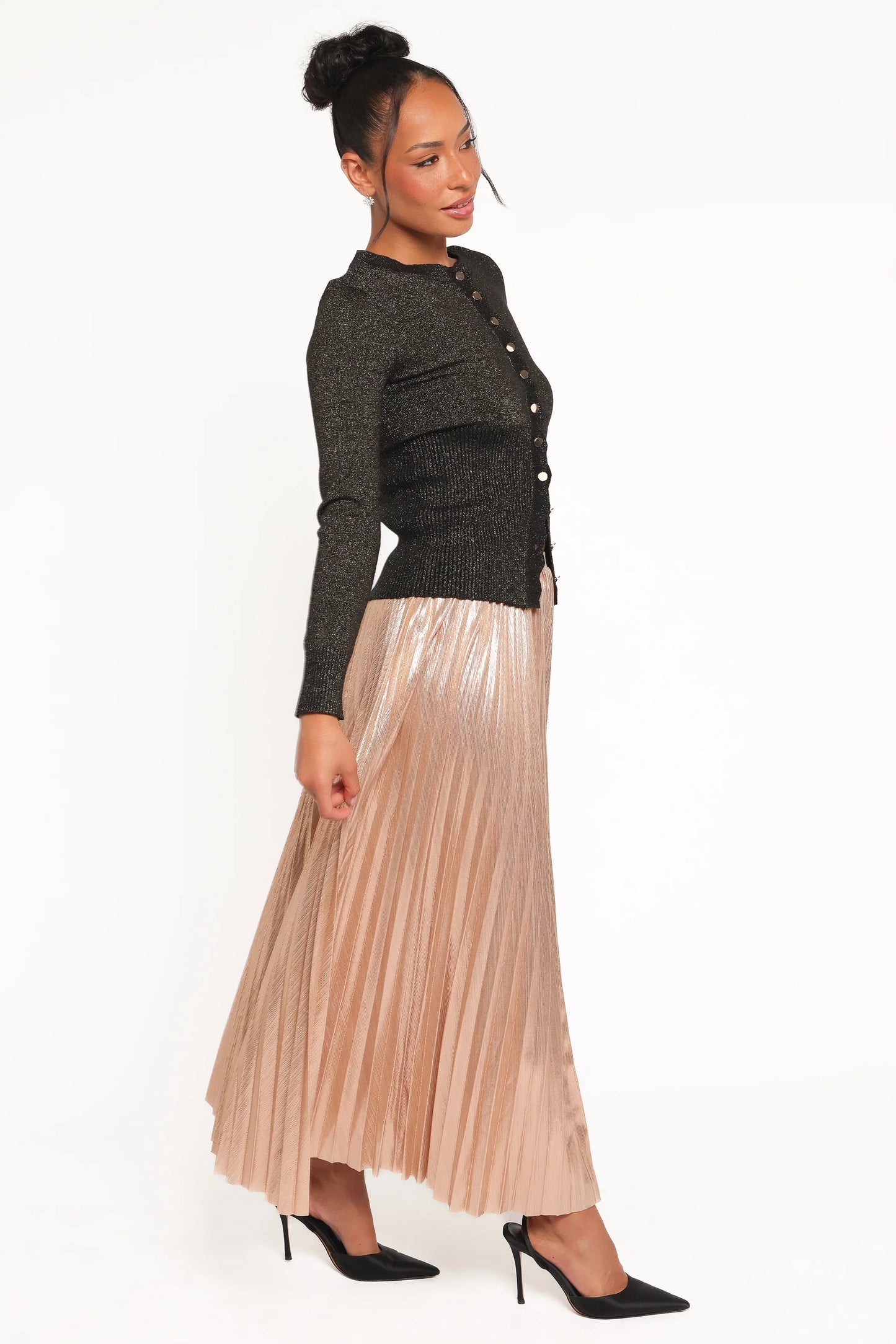 Bethy Maxi Skirt Gold