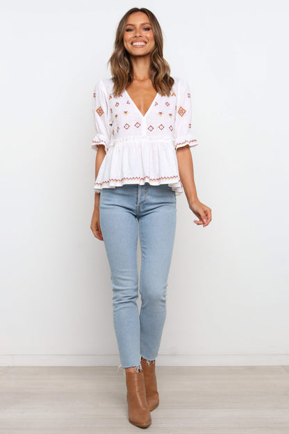 Dawston Top White