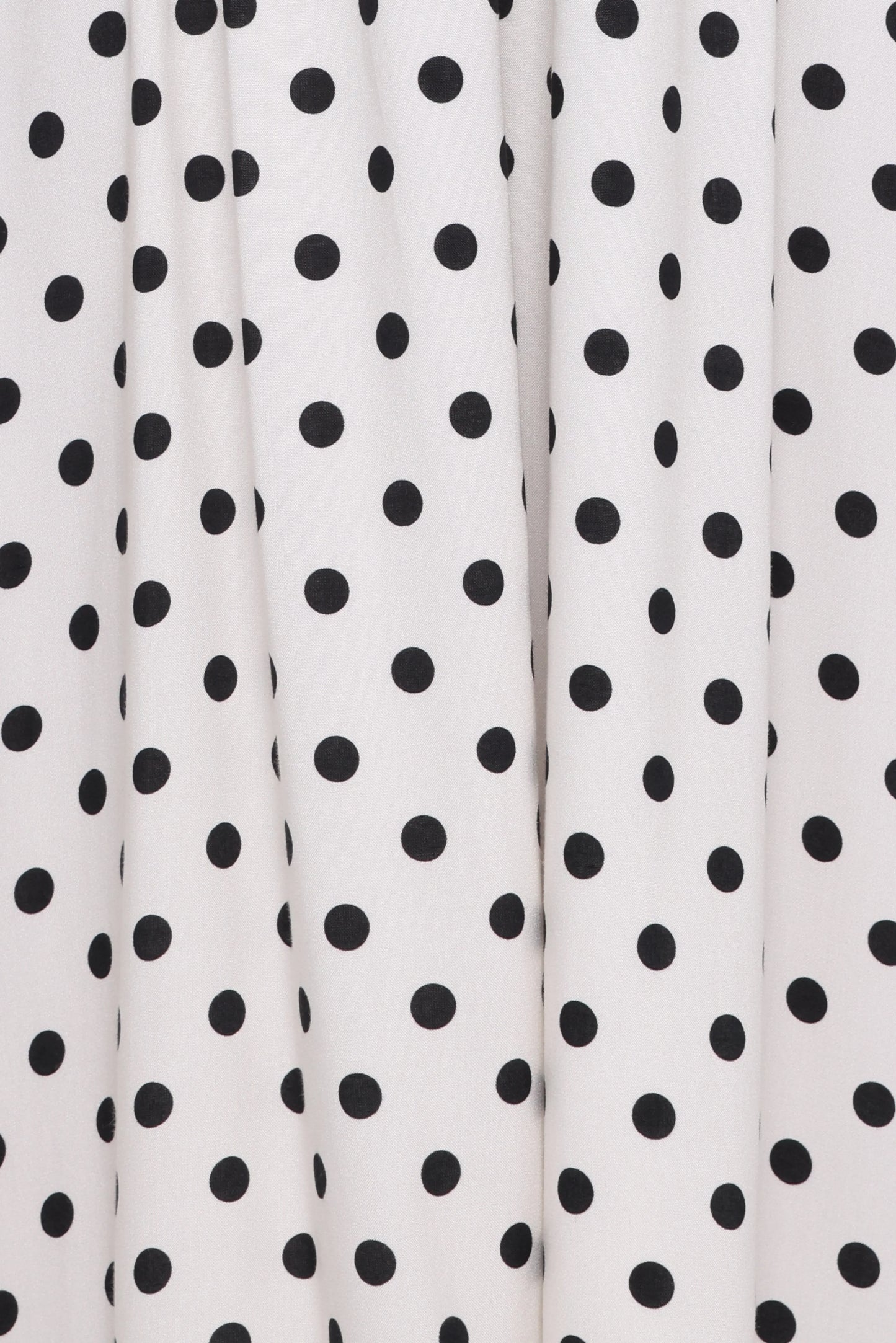 Gemini Halterneck Maxi Dress White Polka Dot