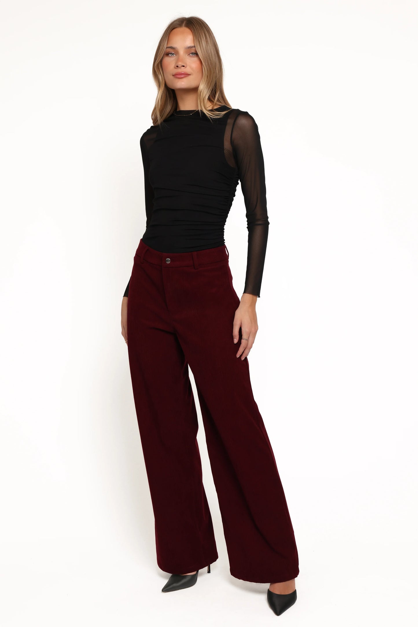 Barrett Corduroy Pant Berry