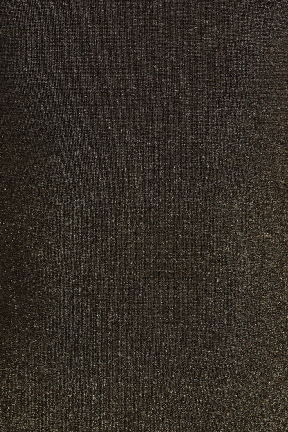 Taylor Metallic Mini Dress Gold
