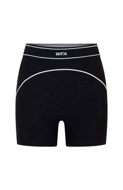 Adapt Bike Shorts Black White