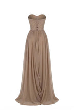 Dress with Corset Bodice and Draping