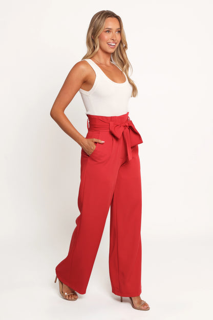 Kieran Pants Red
