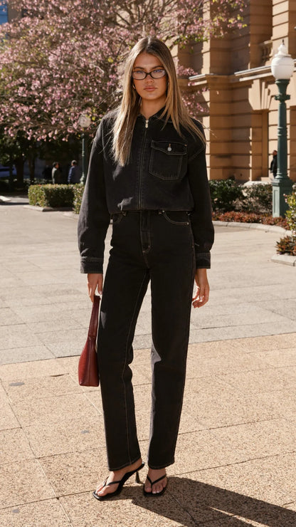 Abrand 94 High Straight Jean Cara