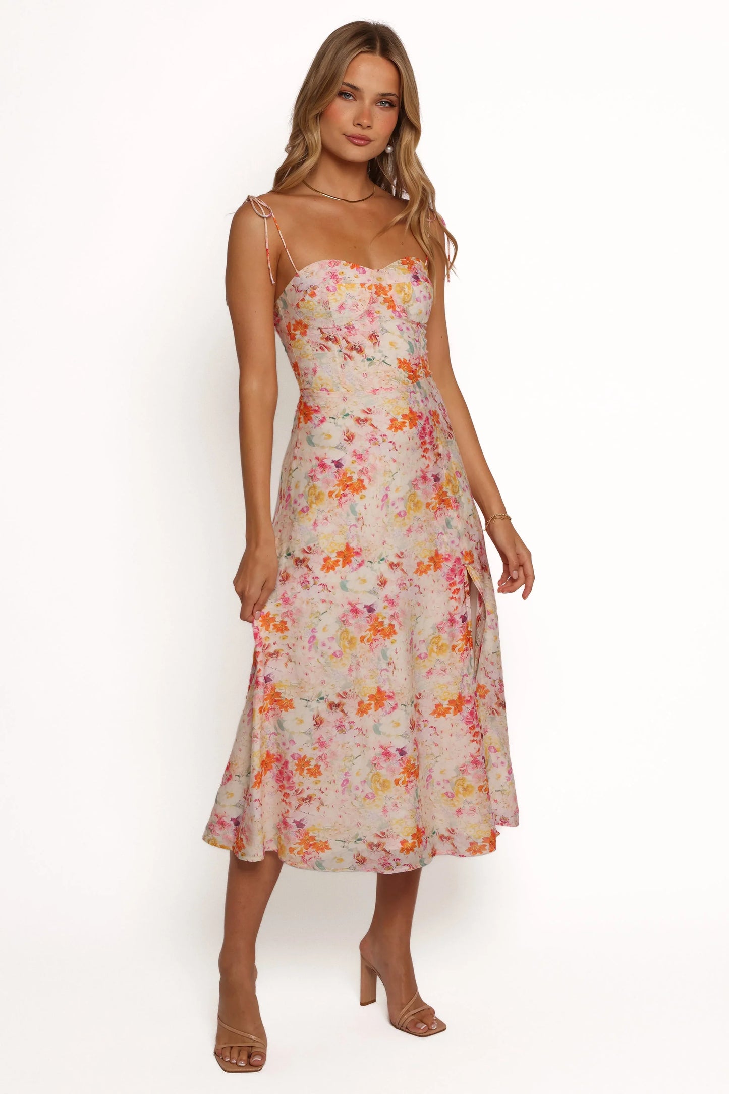 Cordelia Midi Dress Floral