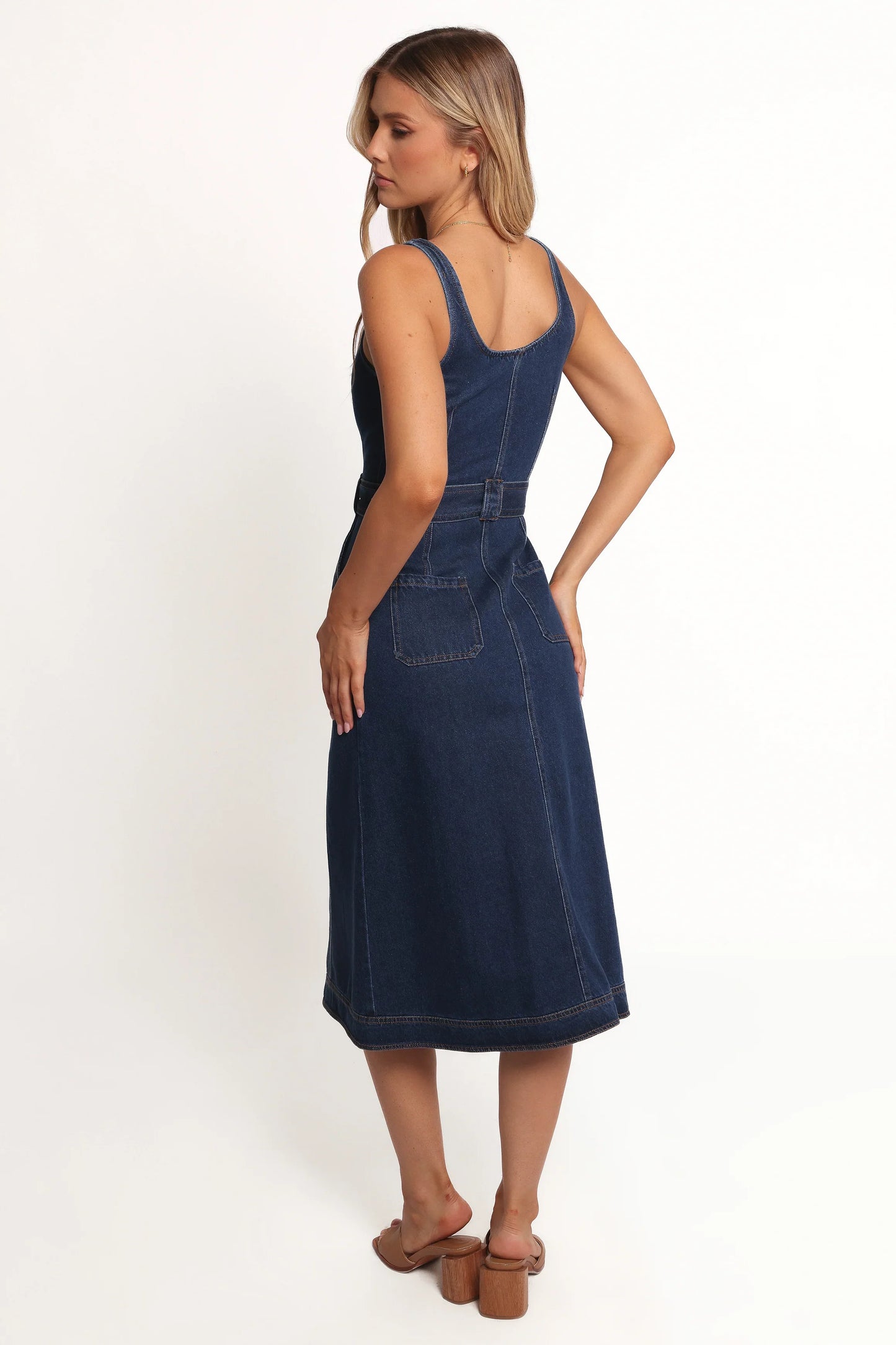Carys Midi Dress Denim
