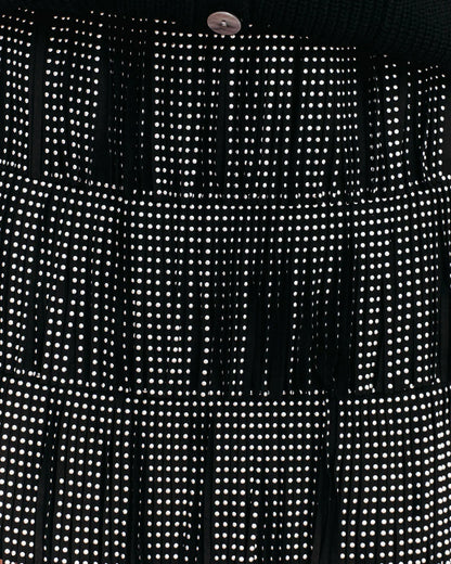 Zoie Studded Fringe Mini Skirt