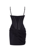 Chic fitted corset mini dress Parisienne
