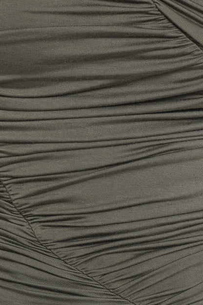 Phelps One Shoulder Top Olive