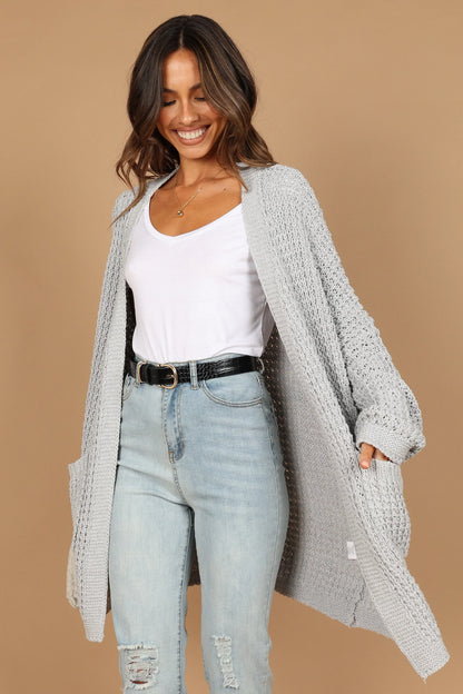 Leyonie Cardigan Grey