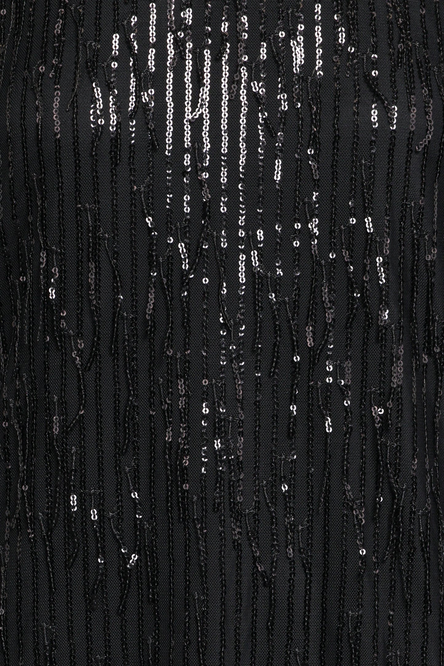 Serena Sequin Mini Dress Black