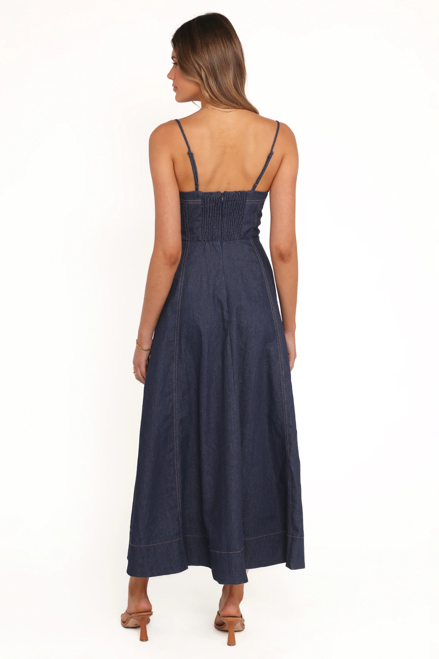 Marsden Denim Midi Dress Indigo