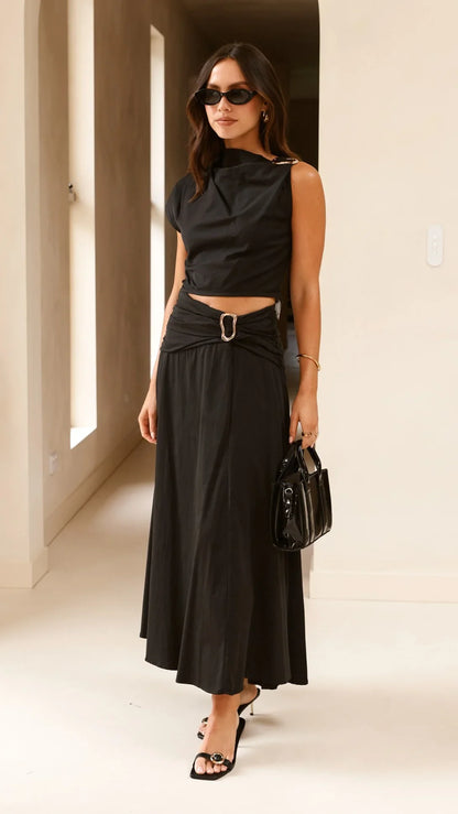 Delphine Top Black