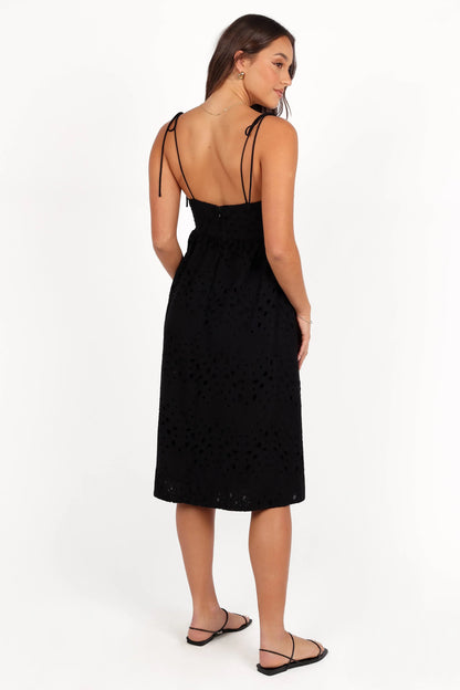 Sevara Midi Dress Black