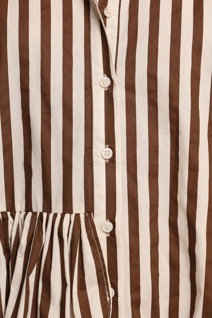 Jacqueline Mini Dress Chocolate