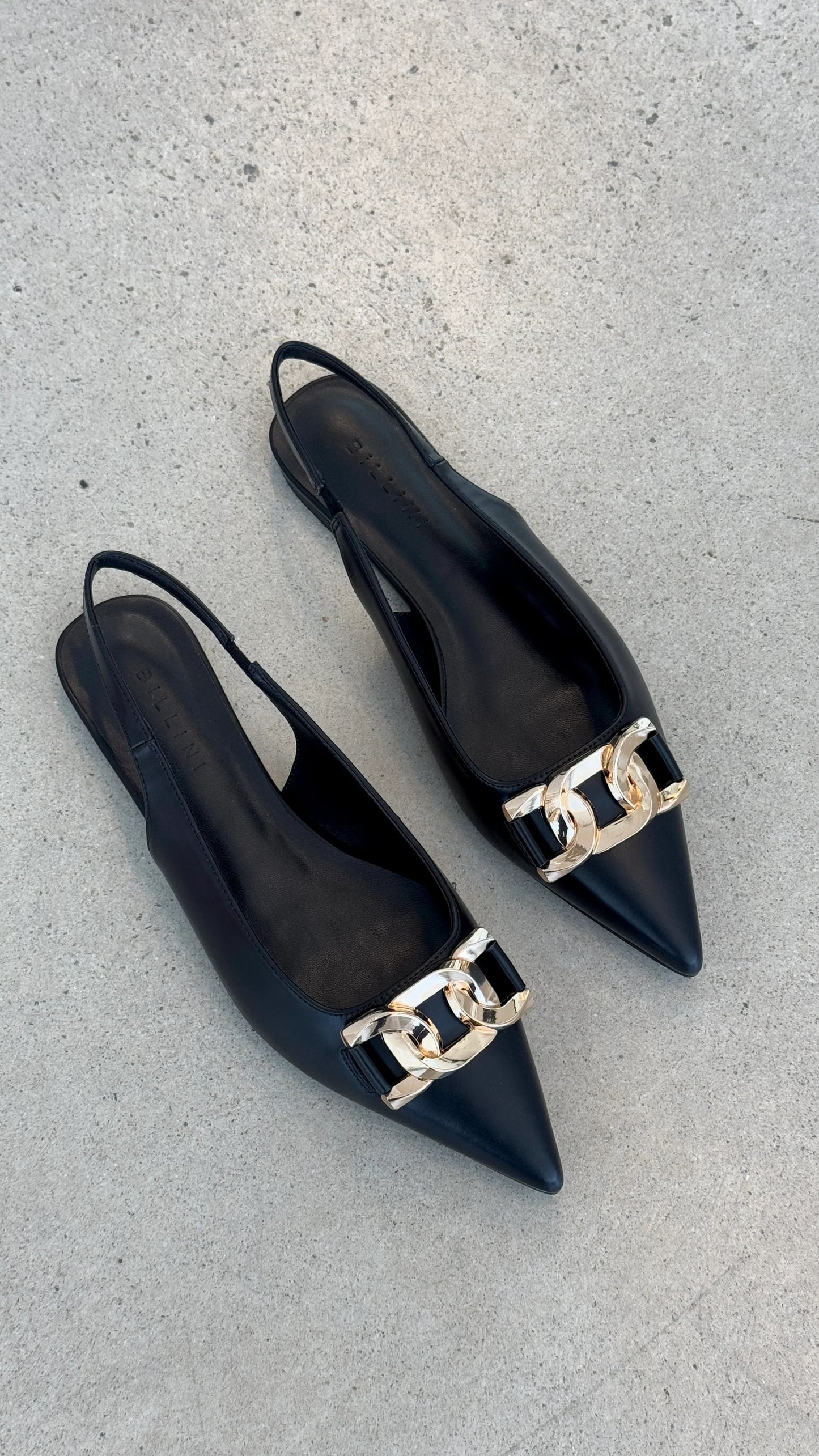 Jane Ballet Flats Black
