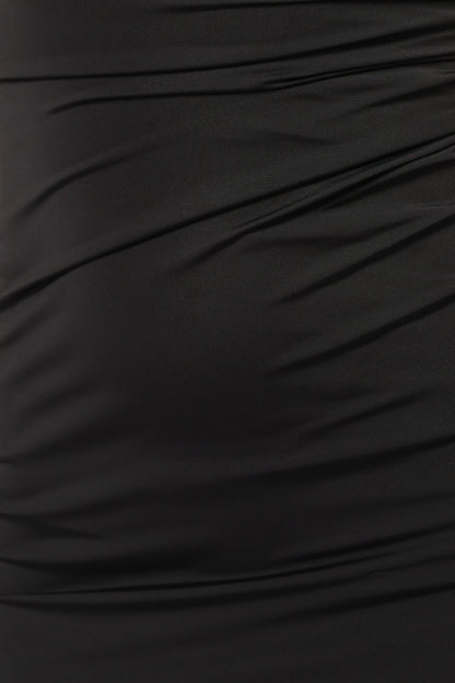 Brixley Strapless Maxi Dress Black