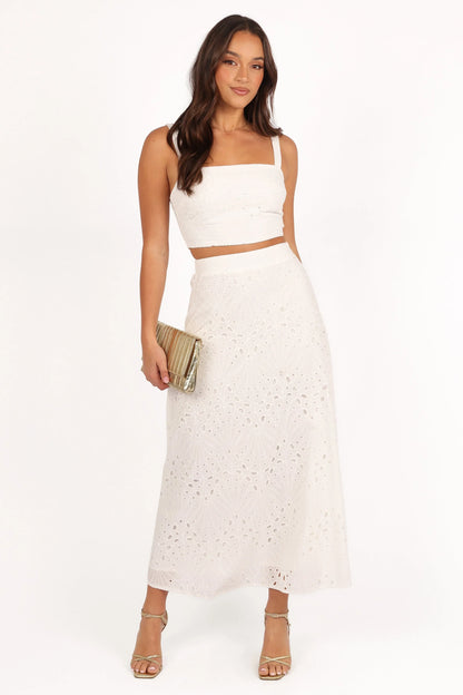 Camellia Two Piece Set White