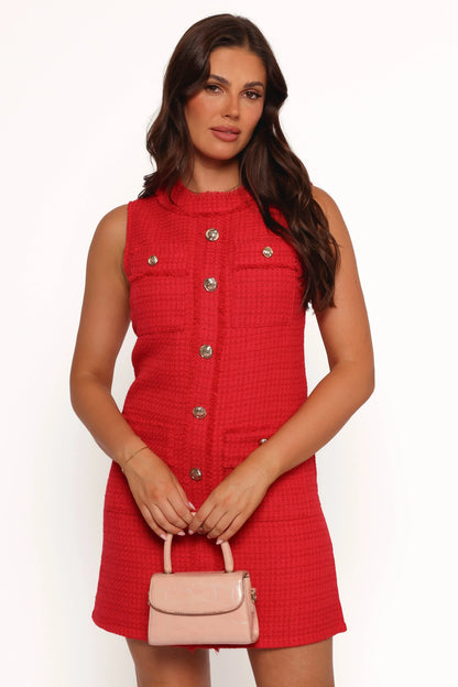 Kayli Mini Dress Red