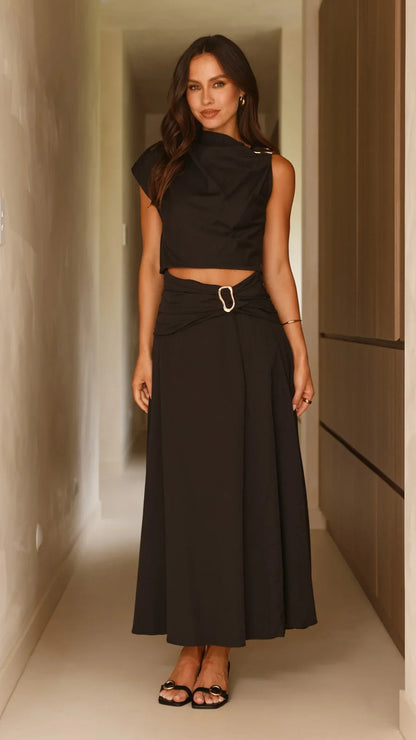 Delphine Top Black