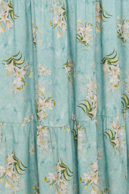 Bernice Maxi Dress Blue Floral