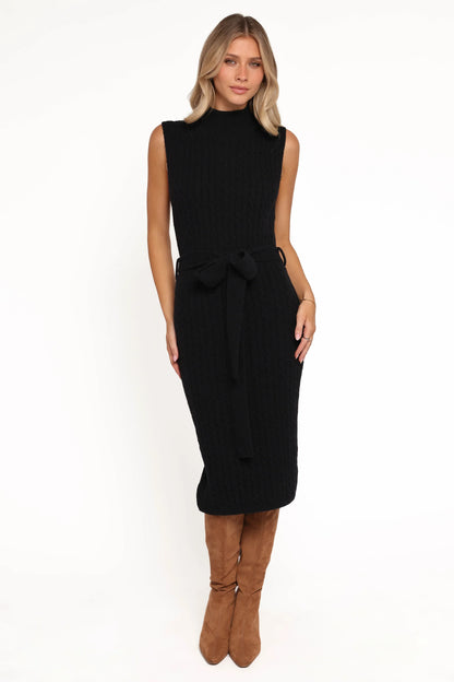 Wembley Midi Dress Black