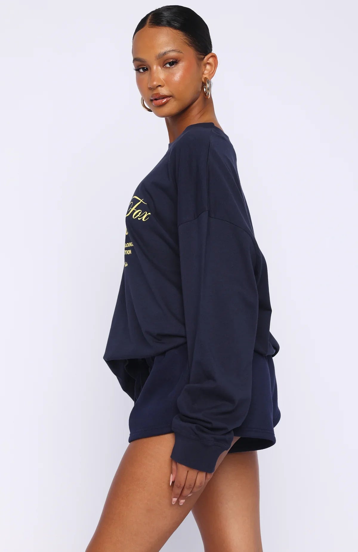 Closer To You Long Sleeve Tee Navy
