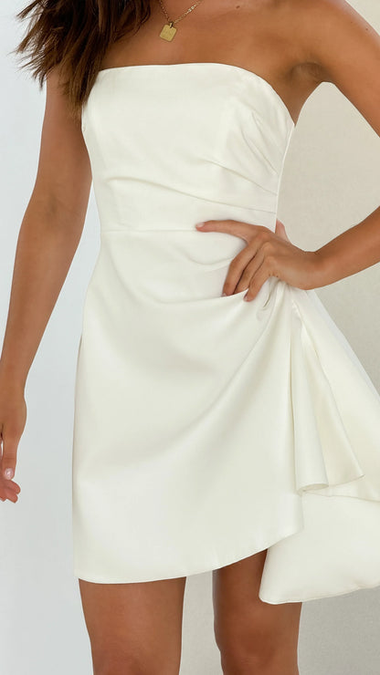 Hanae Mini Dress White