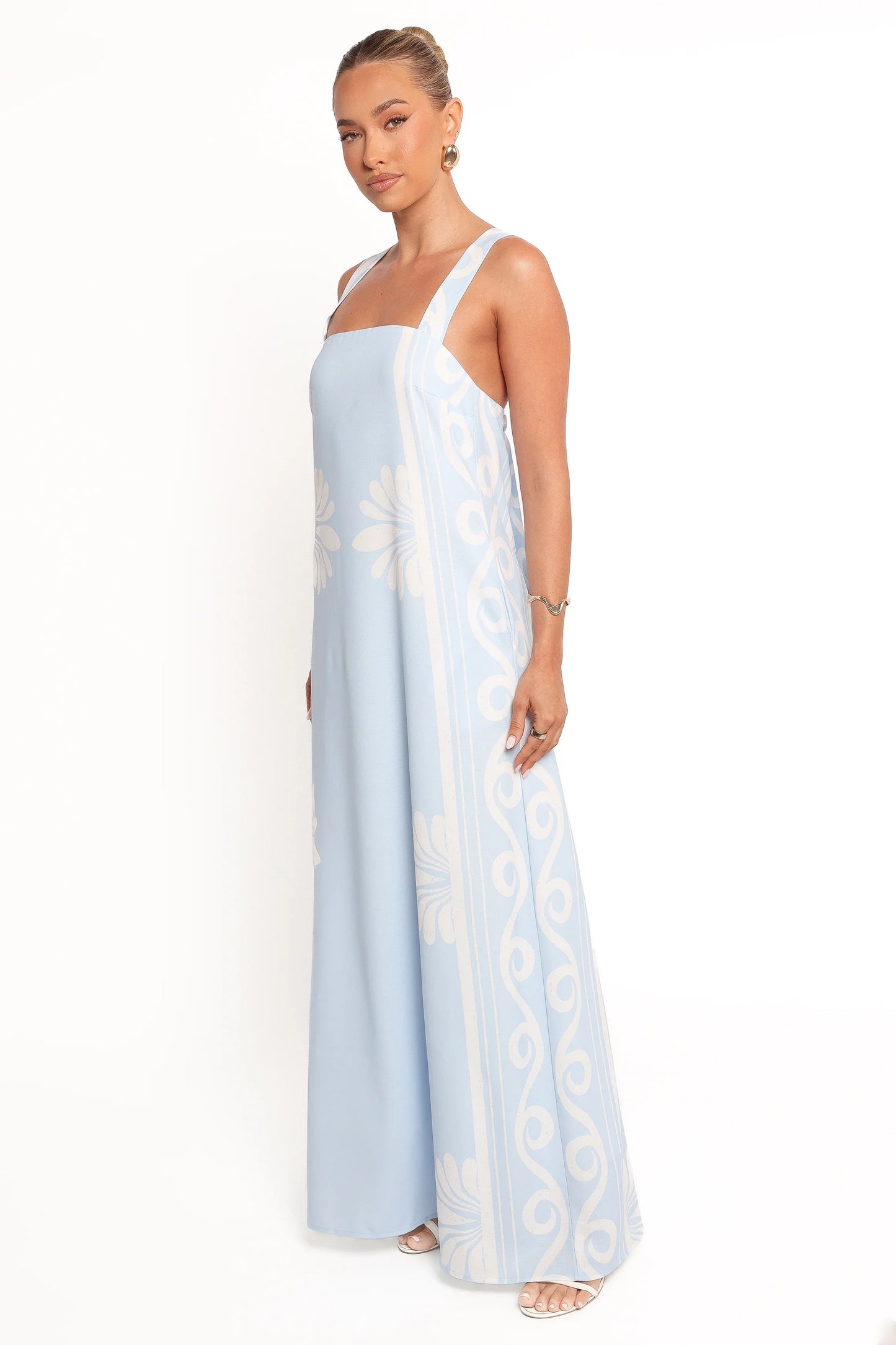 Valeria Maxi Dress Blue