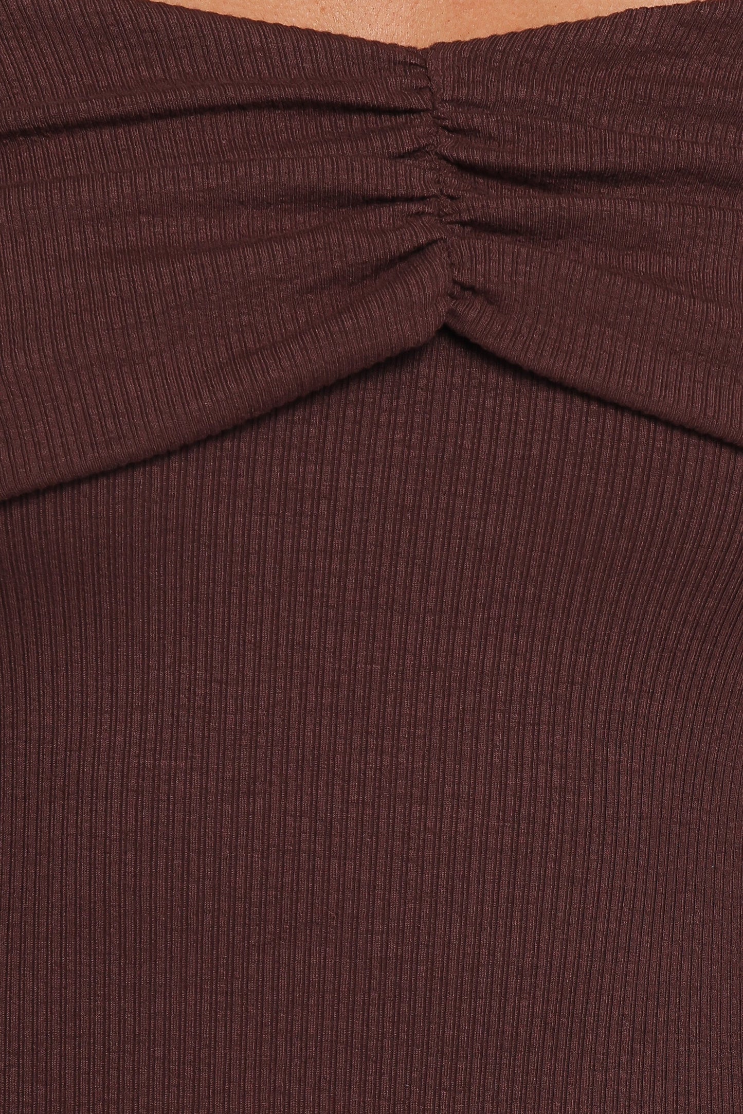 Danica Mini Dress Chocolate Brown