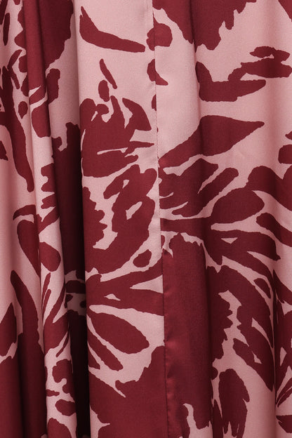 Elanor Maxi Dress Pale Burgundy