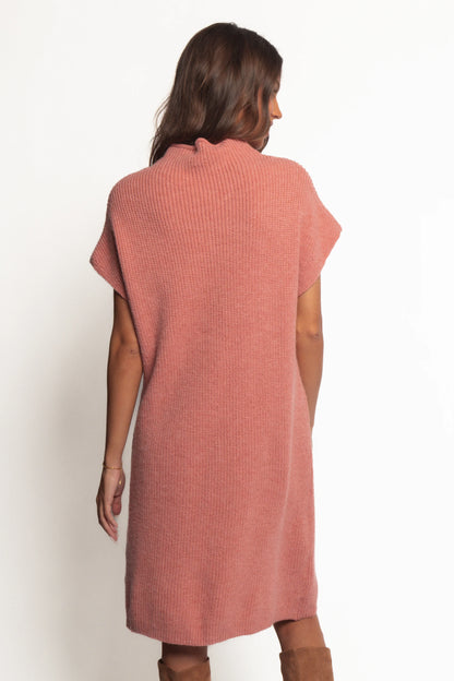 Wright Knit Mini Dress Pink