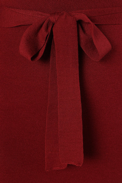 Nate Dress Merlot