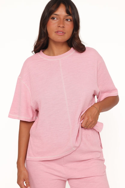 Angler Knit Set Pink