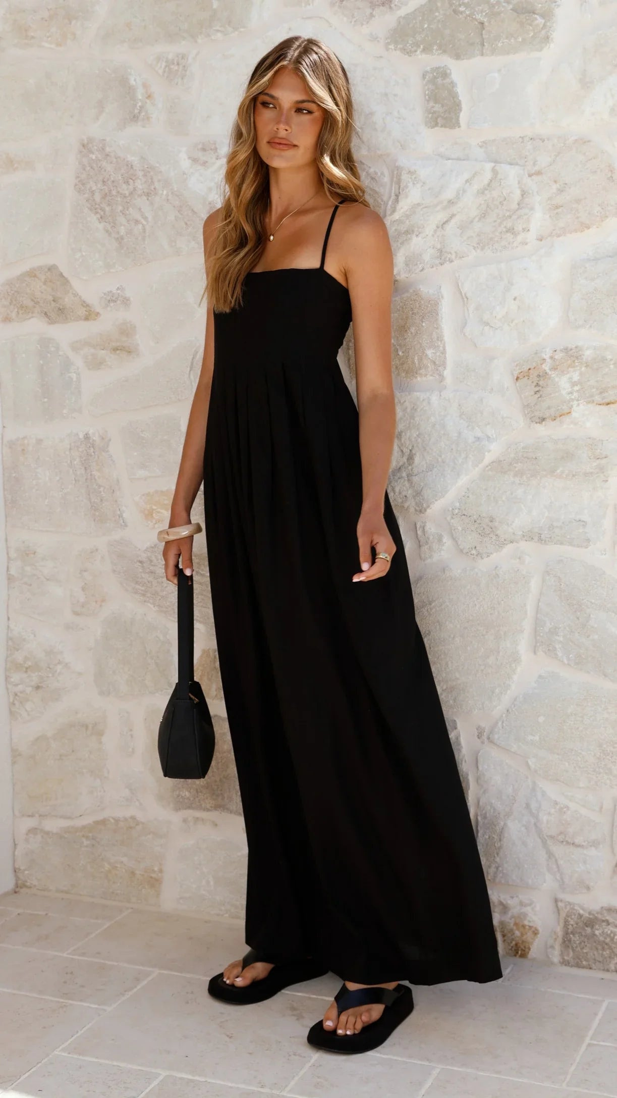 Pippy Maxi Dress Black