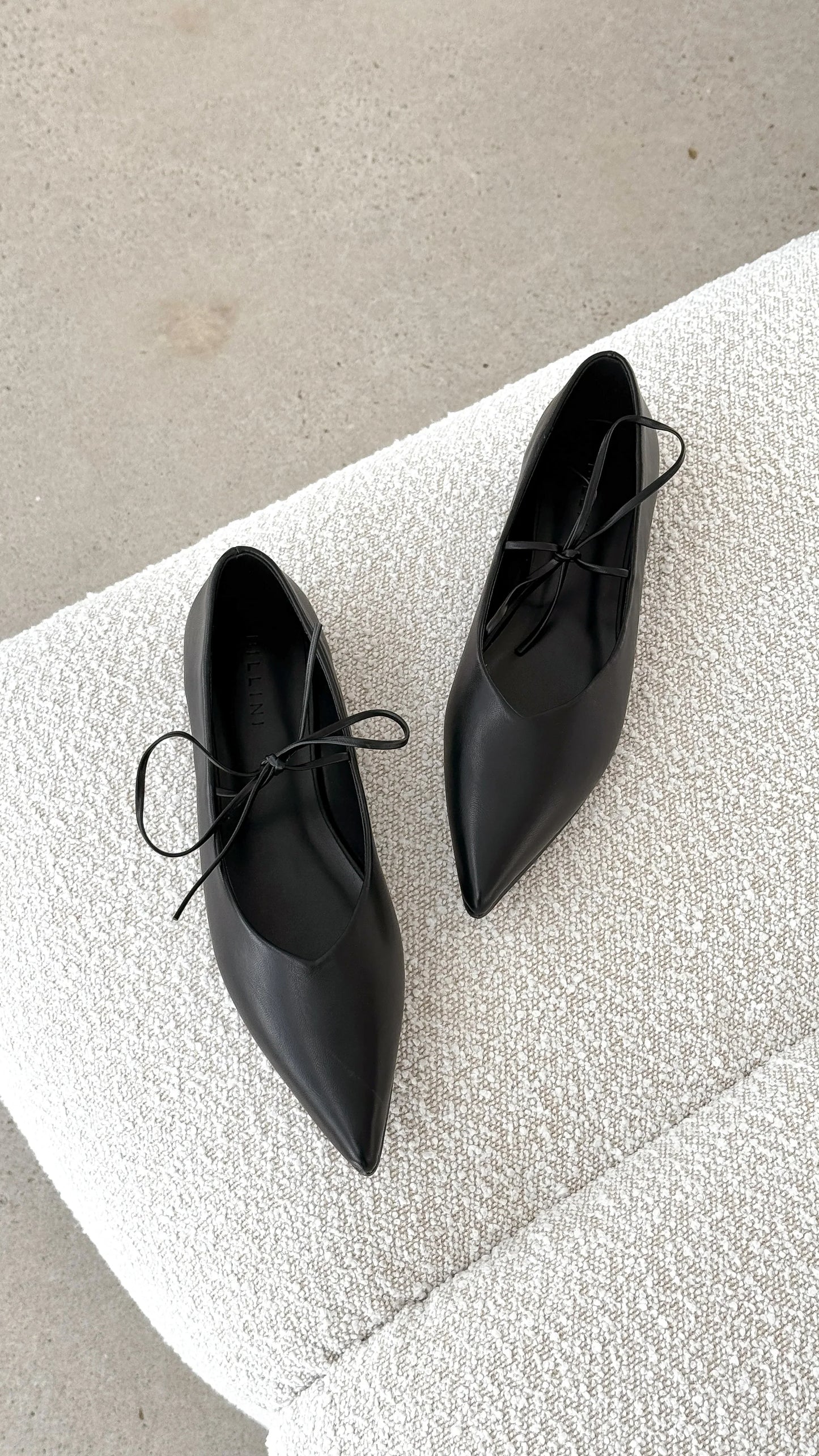 Haruna Ballet Flats Black