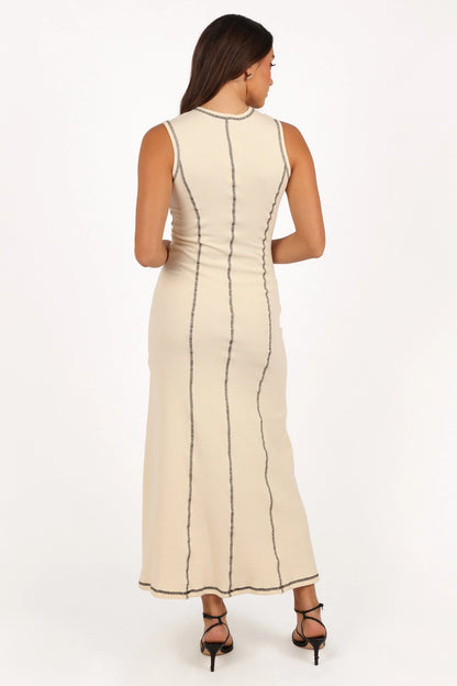 Mae Midi Dress Cream