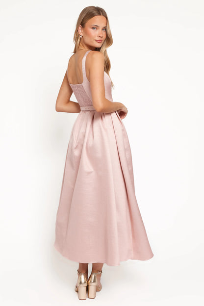 Augustine Midi Dress Dusty Pink