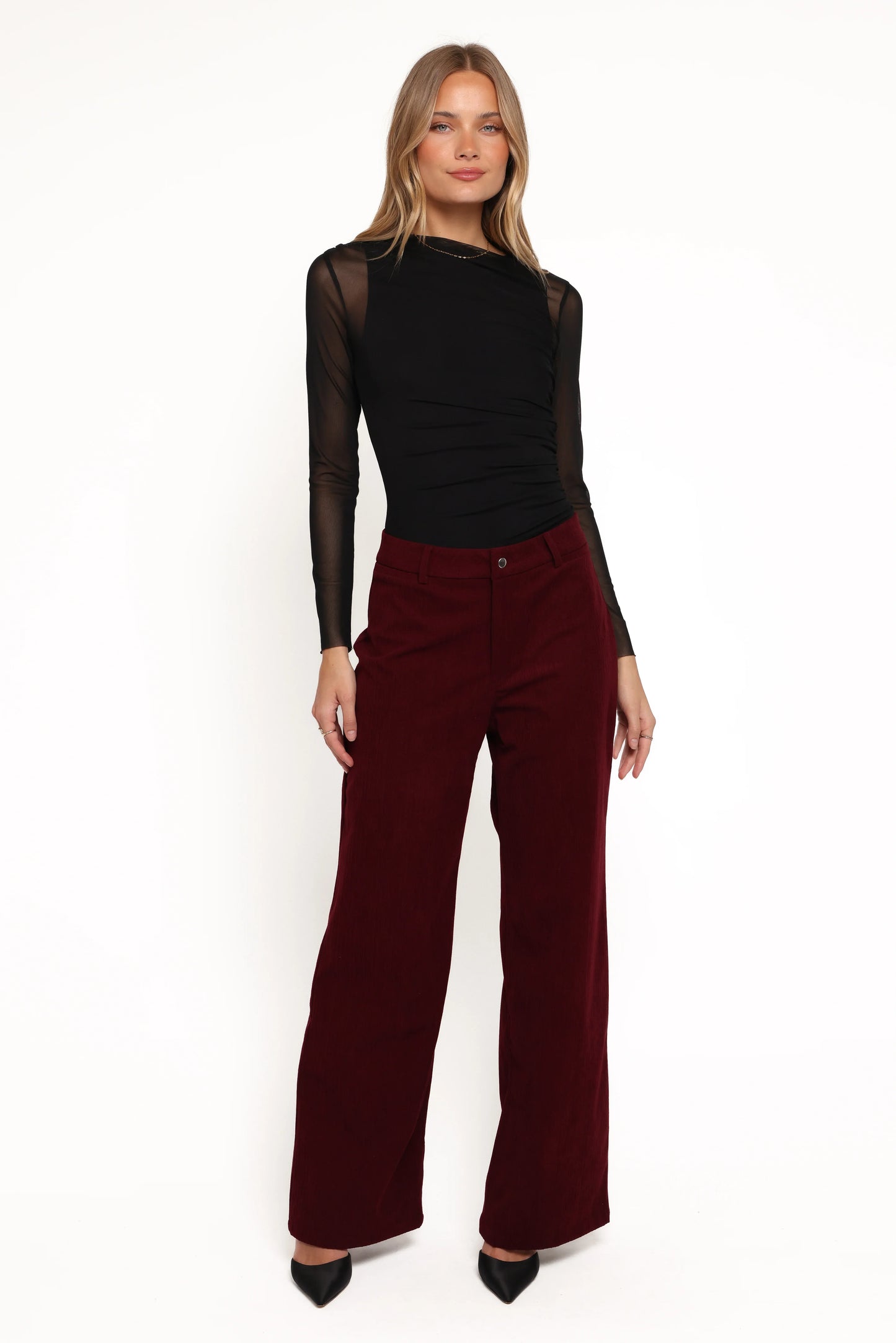 Barrett Corduroy Pant Berry