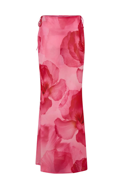 Luminous Maxi Skirt Sugar Rose