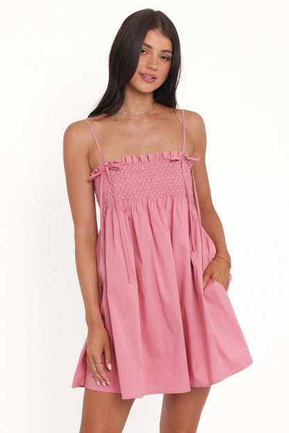 Josie Mini Dress Pink