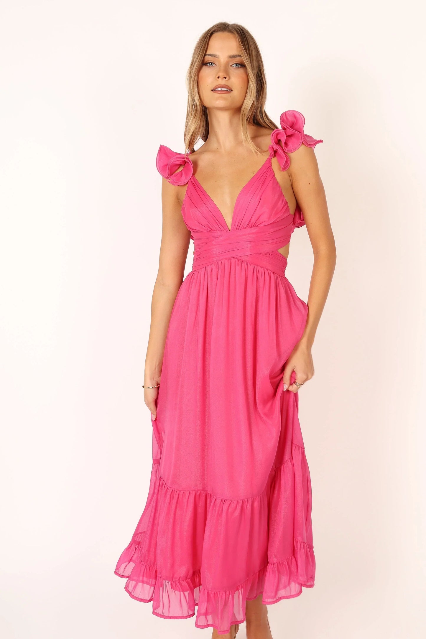 Bonito Midi Dress Berry
