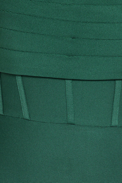 Louisa Midi Dress Emerald Green